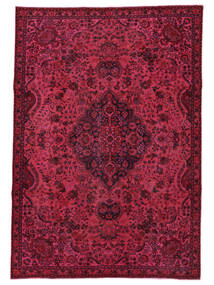 Colored Vintage Rug 180X275 Dark Red/Black Wool, Persia/Iran