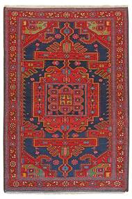  130X195 Hamadan Rug Dark Red/Black Persia/Iran