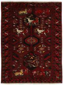  Oriental Lori Rug 181X231 Black/Dark Red Wool, Persia/Iran