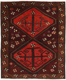  Lori Rug 160X195 Persian Wool Black/Dark Red