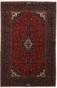  Persian Keshan Rug 140X215 Black/Dark Red (Wool, Persia/Iran)