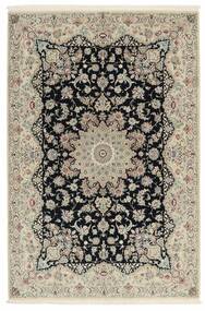 Nain 6La Sherkat Farsh Rug 138X209 Black/Orange Wool, Persia/Iran