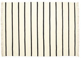 Dorri Stripe χαλι - Λευκό / Μαύρα