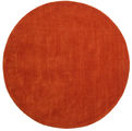 Handloom Teppich - Rost / Rot