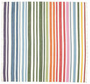 Rainbow Stripe 러그 - 멀티 컬러