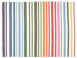 Rainbow Stripe Matot - Monivärinen