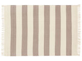 Cotton stripe Tappeto - Marrone