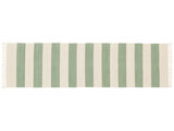 Cotton stripe Tapete - Verde menta