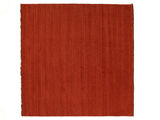 Handloom fringes Tappeto - Rosso ruggine / Rosso