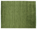 ハンドルーム fringes 絨毯 - グリーン