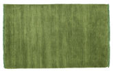 베틀 fringes 러그 - 녹색
