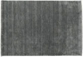 ハンドルーム fringes 絨毯 - 濃いグレー