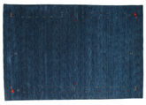Gabbeh Loom Frame Tapete - Azul escuro