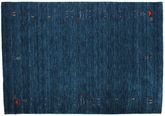 Gabbeh Loom Frame Alfombra - Azul Oscuro