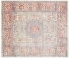 Mira Rug - Coral red / Light green