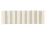 Cotton stripe χαλι - Γκρι / Υπόλευκο