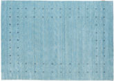 Loribaf Loom Fine Delta Rug - Light blue
