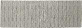 Kilim Long Stitch Tapete - Cinzento
