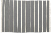 Dhurrie Stripe Rug - Grey