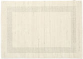 ハンドルーム Gabba 絨毯 - ナチュラルホワイト