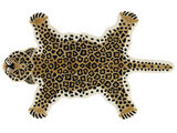 Leopard Teppe - Beige