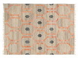 Cosmou Rug - Coral red