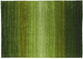 Gabbeh Rainbow Tapete - Verde