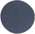 Kelim loom Teppich - Marineblau