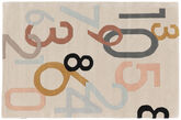 Lucky Numbers Rug - Beige / Multicolor