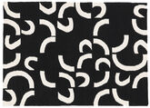 Curved 絨毯 - ブラック