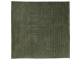 Labyrinth 絨毯 - フォレストグリーン