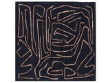 Traces Rug - Blue / Brown
