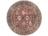 Shabibi Oriental Rug - Rust red