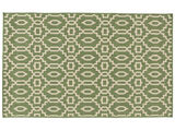 Zellige Rug - Green / Beige