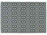 Zellige Rug - Blue / Beige