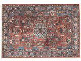 Galaxy Oriental Rug - Rust red / Blue