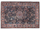 Galaxy Oriental Rug - Blue / Black