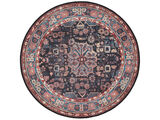 Galaxy Oriental Rug - Blue / Black