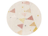 Celebration Rug - Beige / Pink