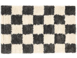 Chessie Rug - Dark grey / Off white