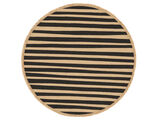 Ribbons Rug - Beige / Black