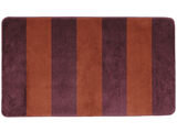 Mario Block bath mat - Dark purple / Terracotta