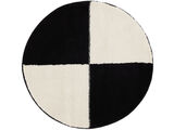 Sandro Block bath mat - Black / Off white