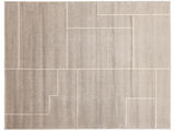 Geopolis Rug - Beige / Cream white