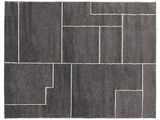 Geopolis Rug - Grey / Cream white