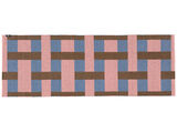 Checkson Rug - Pink / Multicolor