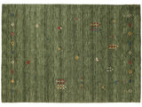 Gabbeh Giza Rug - Forest green