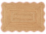 Sway Rug - Beige / Pink