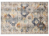 Molina Rug - Beige / Dark blue