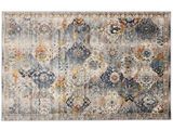 Molina Rug - Beige / Dark blue